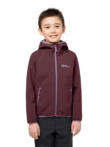 Jack Wolfskin Kurtka softshellowa "Fourwinds" w kolorze czerwonym