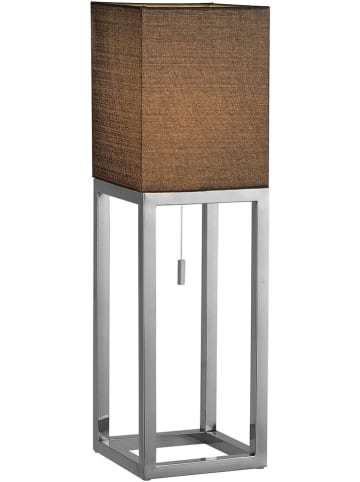 näve Tischleuchte "Alfa" in Grau - (B)19 x (H)65 x (T)19 cm