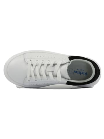 Richter Shoes Leder-Sneakers "Alex" in Weiß