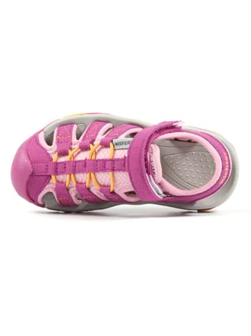 Richter Shoes Półsandały "Samba" w kolorze różowym