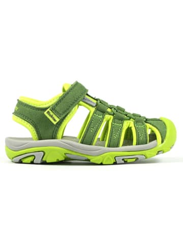 Richter Shoes Enkelsandalen "Samba" groen