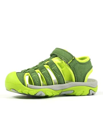 Richter Shoes Enkelsandalen "Samba" groen