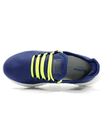 Richter Shoes Leder-Sneakers "Light " in Dunkelblau