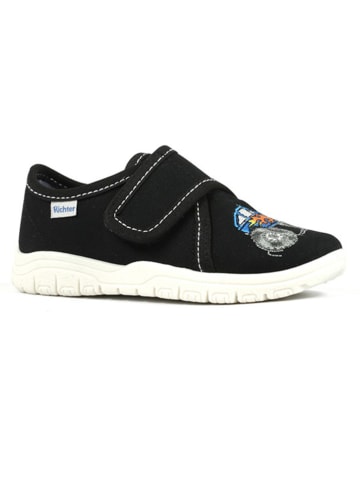 Richter Shoes Hausschuhe "Mailo" in Schwarz