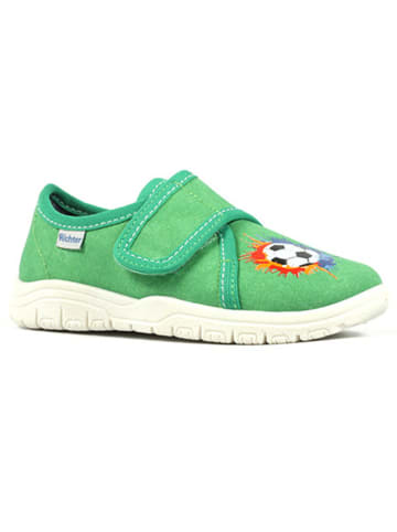 Richter Shoes Kapcie "Mailo" w kolorze zielonym