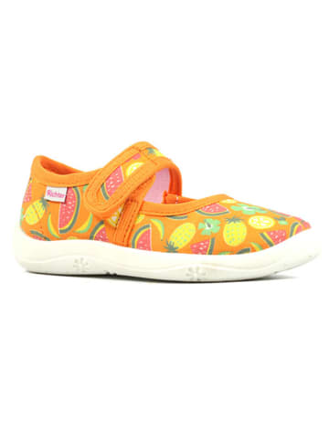 Richter Shoes Kapcie "Mia" w kolorze pomarańczowym