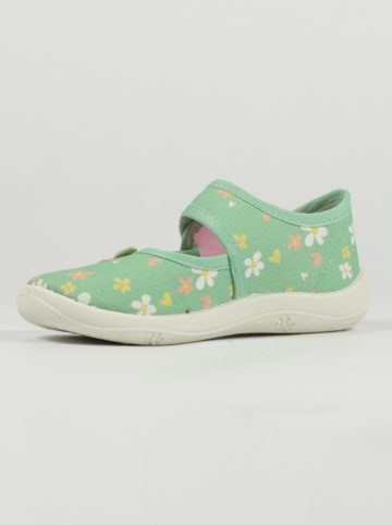 Richter Shoes Hausschuhe "Mia" in Grün