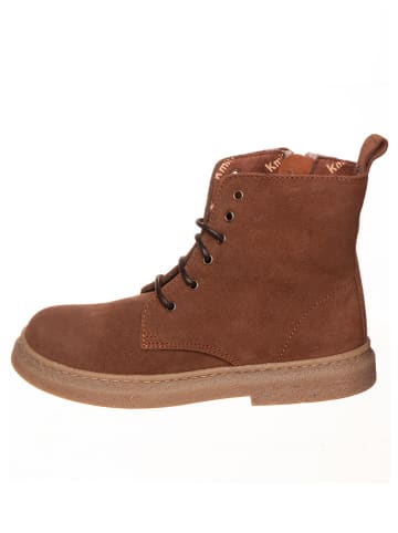 kmins Leren winterboots bruin