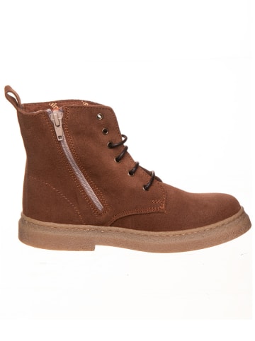 kmins Leren winterboots bruin