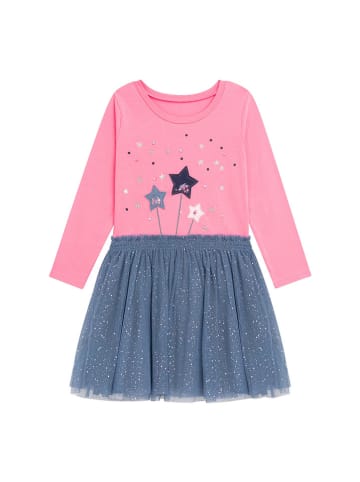 Danamade Kleid "Dresi" in Pink/ Blau
