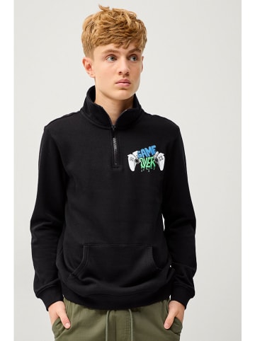 ellos Sweatshirt "Todd" in Schwarz