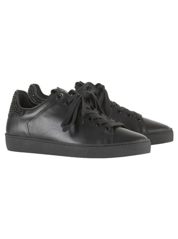 Högl Skórzane sneakersy "Glammy" w kolorze czarnym
