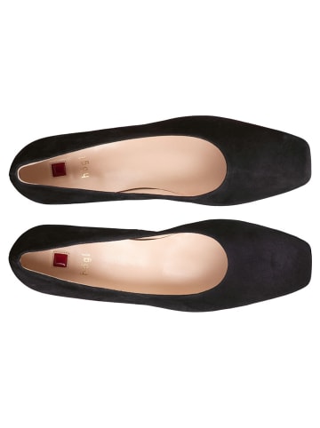 Högl Leren pumps "Squared 40" zwart