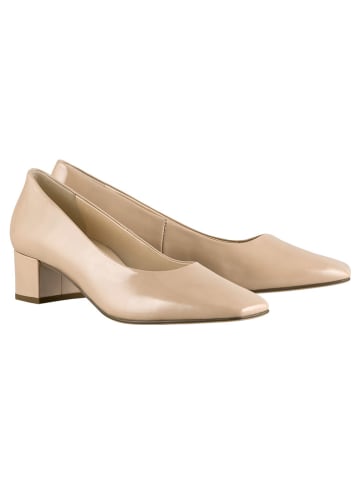 Högl Leder-Pumps "Squared 40" in Beige