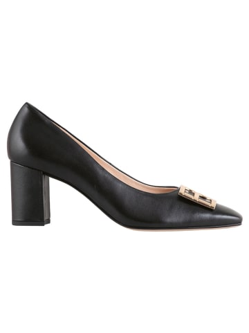 Högl Leder-Pumps in Schwarz
