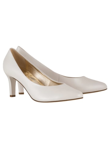 Högl Leren pumps "Studio 60" wit