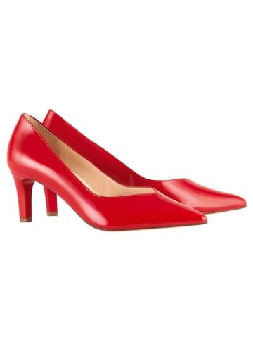 Högl Leren pumps "Boulevard 60" rood