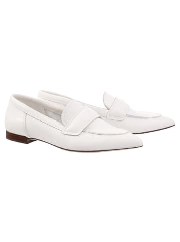 Högl Leder-Slipper "Geena" in Weiß
