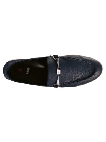 Högl Leder-Slipper "Joe" in Dunkelblau