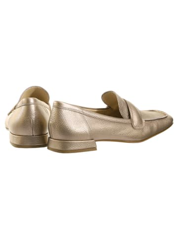 Högl Leder-Slipper "Perry" in Gold