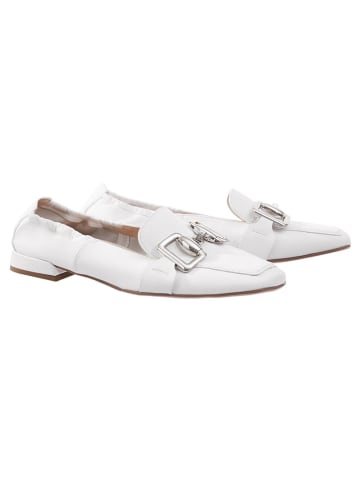 Högl Leder-Slipper "Amina" in Weiß