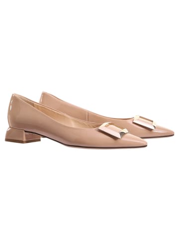 Högl Leren ballerina's "Holly" beige