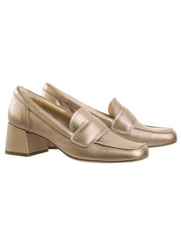 Högl Leren pumps "Cassia" goudkleurig