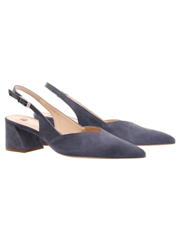 Högl Leren slingpumps "Laura" blauw