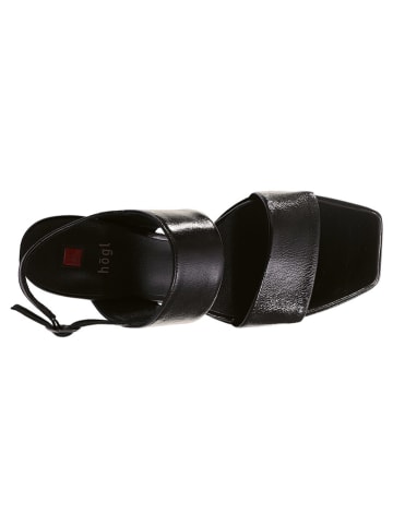 Högl Leder-Sandaletten "Cindy" in Schwarz