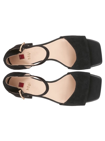 Högl Leren haksandalen "Beatrice" zwart