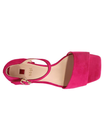 Högl Leren haksandalen "Beatrice" roze