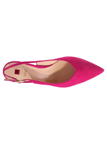 Högl Leder-Slingpumps "Maribel" in Pink