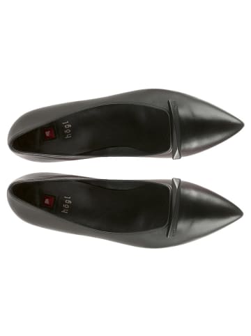 Högl Leren ballerina's "Vivienne" zwart
