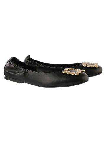 Högl Leder-Ballerinas "Carly" in Schwarz