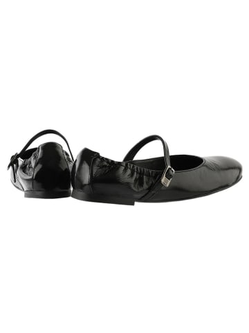 Högl Leder-Ballerinas "Michelle" in Schwarz