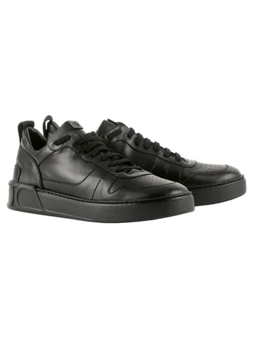 Högl Leder-Sneakers "Mac" in Schwarz