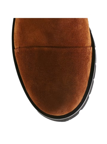 Högl Leder-Boots "Theo" in Hellbraun