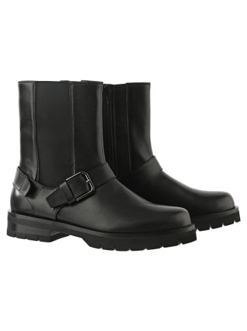 Högl Leder-Boots "Madison" in Schwarz