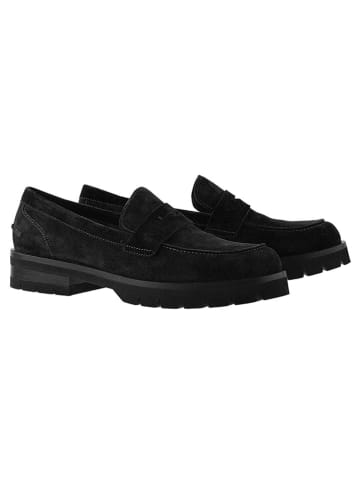 Högl Leder-Mokassins "Bailey" in Schwarz