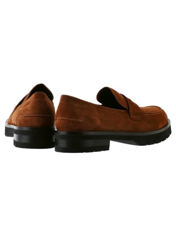 Högl Leren mocassins "Bailey" lichtbruin