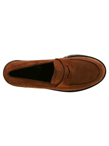 Högl Leren mocassins "Bailey" lichtbruin