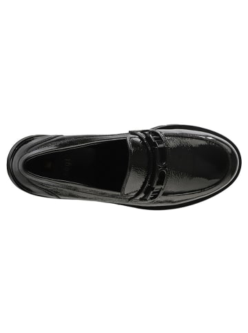 Högl Leder-Slipper "Robin" in Schwarz