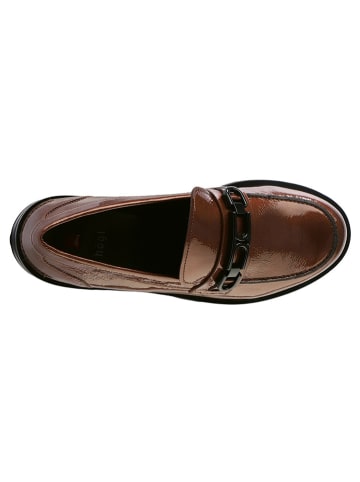 Högl Leder-Slipper "Robin" in Hellbraun