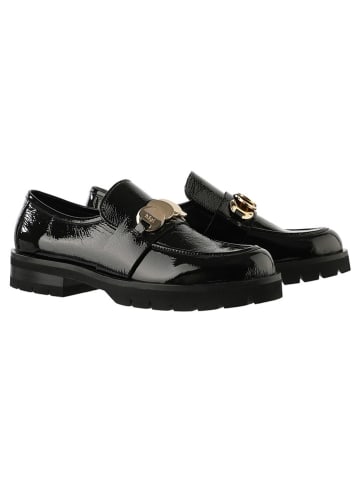 Högl Leren mocassins "Alison" zwart