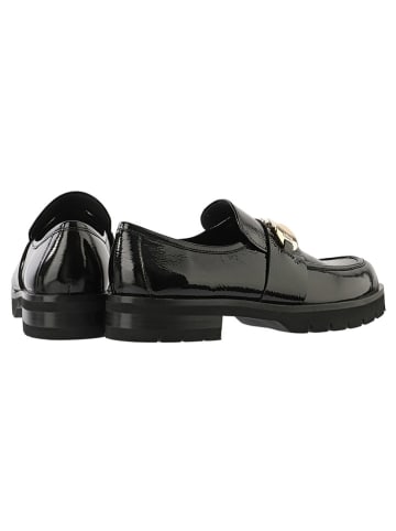 Högl Leder-Mokassins "Alison" in Schwarz