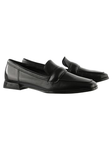 Högl Skórzane slippersy "Perry" w kolorze czarnym