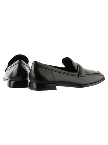 Högl Leder-Slipper "Perry" in Schwarz