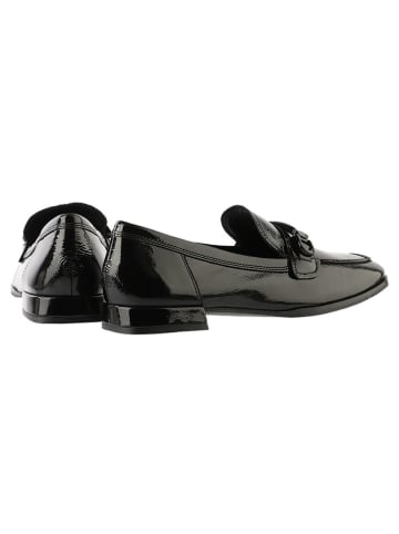 Högl Leder-Slipper "Lesley" in Schwarz