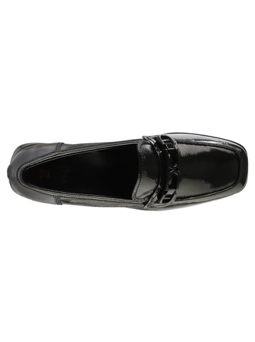 Högl Leder-Slipper "Lesley" in Schwarz