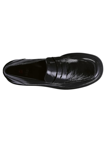 Högl Leder-Slipper "Lauren" in Schwarz